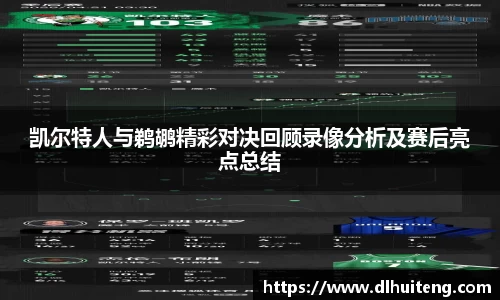 凯尔特人与鹈鹕精彩对决回顾录像分析及赛后亮点总结